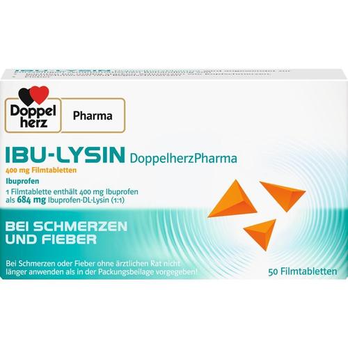 Ibu-Lysin DoppelherzPharma 400 mg Filmtabletten 50 St