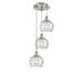 Innovations Lighting Bruno Marashlian Athens Deco Swirl 14 Inch 3 Light Multi Light Pendant - 113B-3P-SN-G1213-8