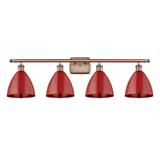 Innovations Lighting Bruno Marashlian Plymouth Dome 37 Inch 4 Light Bath Vanity Light - 516-4W-AC-MBD-75-BL