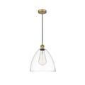 Innovations Lighting Bruno Marashlian Edison Dome 12 Inch Mini Pendant - 616-1P-BB-GBD-122-LED