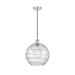 Innovations Lighting Bruno Marashlian Athens Deco Swirl 12 Inch Mini Pendant - 616-1P-PN-G1213-12-LED