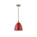 Innovations Lighting Bruno Marashlian Plymouth Dome 9 Inch Mini Pendant - 516-1P-WPC-MBD-9-RD