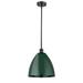 Innovations Lighting Bruno Marashlian Plymouth Dome 12 Inch Mini Pendant - 516-1S-AB-MBD-12-RD-LED