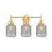 Innovations Lighting Bruno Marashlian Caden 24 Inch 3 Light Bath Vanity Light - 447-3W-SG-G262