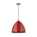 Innovations Lighting Bruno Marashlian Plymouth Dome 16 Inch Large Pendant - 516-1P-BB-MBD-16-BL