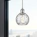 Innovations Lighting Bruno Marashlian Athens Water Glass 6 Inch Mini Pendant - 516-1P-PC-G1215-6-LED