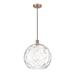 Innovations Lighting Bruno Marashlian Athens Water Glass 13 Inch Large Pendant - 516-1P-PN-G1215-14-LED