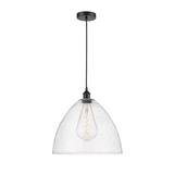 Innovations Lighting Bruno Marashlian Edison Dome 16 Inch Large Pendant - 616-1P-BK-GBD-164