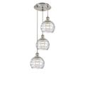 Innovations Lighting Bruno Marashlian Athens Deco Swirl 14 Inch 3 Light Multi Light Pendant - 113B-3P-PC-G1213-8