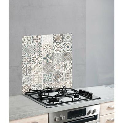 Wenko - Glas Herd Platte floor tile, 60 x 70 cm