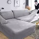 Juste de canapé en forme de L en velours confortable pour la maison housse de canapé élastique pour