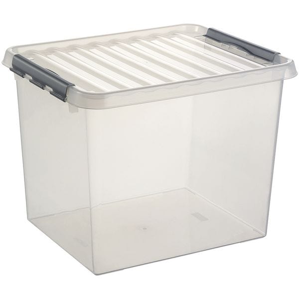 sunware Aufbewahrungsbox »Q-line« 52 Liter H6162702 transparent transparent, 50x38x40 cm