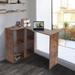 Mordern Wooden L-shape Desk with 4 Storage Spaces