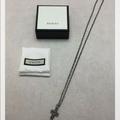 Gucci Jewelry | Gucci Sterling Cross Necklace | Color: Silver | Size: Os