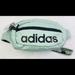 Adidas Bags | Adidas Core Waist Pack Sport Pouch Bag Green/Black | Color: Green | Size: 12”X5”X3”