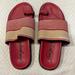 Free People Shoes | Free People Red/Tan Tow Strap Sandals | Color: Red | Size: 9