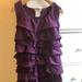 J. Crew Dresses | J Crew Crew Cuts Ruffle Party Dress | Color: Purple | Size: 7g