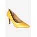 Wide Width Women's Phoebie Pump by J. Renee in Lemon (Size 7 W)