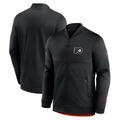 Men's Fanatics Branded Black Philadelphia Flyers Locker Room Full-Zip Jacket