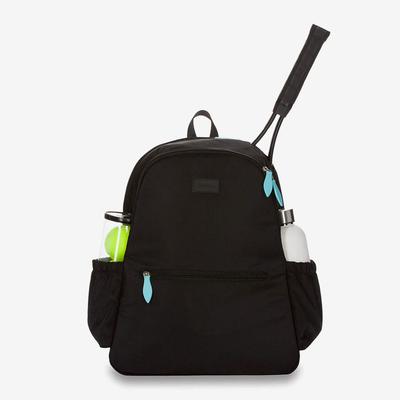 Ame & Lulu Courtside Tennis Backpack 2.0 Tennis Bags Black/Blue