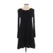 Old Navy Casual Dress - A-Line: Black Solid Dresses - Women's Size Small