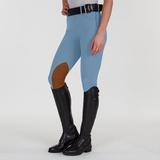 The Tailored Sportsman Trophy Hunter Mid Rise Side Zip Breech - 26R - Boy Toy w/ Tan Patch - Smartpak