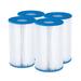 Summer Waves P57100204 Replacement Type A/C Pool & Spa Filter Cartridge (4 Pack) - 4