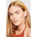 Free People Accessories | Nwt Free People Little Paris Soft Headband Mustard Yellow Silky | Color: Gold/Yellow | Size: Os