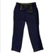 Louis Vuitton Pants & Jumpsuits | Authentic Louis Vuitton Navy Textured Crepe Pants | Color: Blue | Size: 6