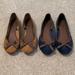 American Eagle Outfitters Shoes | Bundle Of American Eagle Flats | Color: Blue/Tan | Size: 7.5