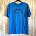 Nike Shirts | Men's Nike Dri-Fit Blue Core Performance Basketball Tee Size Large Pattern | Color: Blue | Size: L