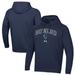 Men's Under Armour Navy Howard Bison All Day Fleece Pullover Hoodie