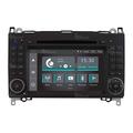 Costum fit Autoradio für Mercedes Android GPS Bluetooth WiFi Dab USB Full HD Touchscreen Display 7" Easyconnect