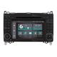 Costum fit Autoradio für Mercedes Android GPS Bluetooth WiFi Dab USB Full HD Touchscreen Display 7" Easyconnect