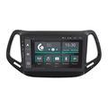 Costum fit Autoradio für Jeep Compass Android GPS Bluetooth WiFi Dab USB Full HD Touchscreen Display 10" Easyconnect