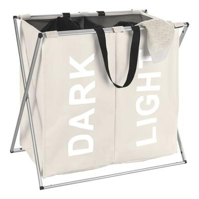 Wenko Wäschesammler »Duo« 120 l beige