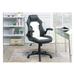 Black And White Comfort Office Chair