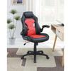 Relax Gaming Work Office Chair, Black and Red Office Chair