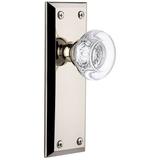 Grandeur Fifth Avenue Solid Brass Rose Privacy Door Knob Set with