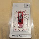 Disney Cell Phones & Accessories | Disney Phone Accessory "Always Be You" Phone Flipper | Color: Red/White | Size: Os