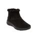 Women's The On-the-Go Bootie by Skechers in Black Medium (Size 8 M)