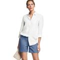 Plus Size Women's Chino Shorts by ellos in Pale Indigo (Size 10)