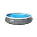 Bestway Inflatable Pool Plastic in Gray | 30 H x 157.2 W x 156 D in | Wayfair 57375E