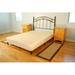 White Noise Unwind 13" Platform Bed Wood in Brown | 13 H x 80 D in | Wayfair 48FFB71B28DB4FD48793475CB434C99A