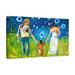 Red Barrel Studio® "Family" Gallery Wrapped Canvas By Chiara Magni Canvas in Black/Blue/Gray | 10 H x 15 W x 1.5 D in | Wayfair