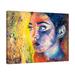 Red Barrel Studio® "Focus" Gallery Wrapped Canvas By Chiara Magni Canvas in Black/Blue/Brown | 15 H x 18 W x 1.5 D in | Wayfair