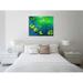Red Barrel Studio® "Shadow On Water" Gallery Wrapped Canvas By Chiara Magni Canvas in Black/Blue/Gray | 15 H x 18 W x 1.5 D in | Wayfair