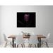 Latitude Run® "Protea Dark" Gallery W xrapped Canvas By Elise Catterall Canvas in Black | 20 H x 25 W x 1.5 D in | Wayfair