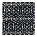 Black/White 63 x 1.5 in Area Rug - Langley Street® Griego Geometric Area Rug Polypropylene | 63 W x 1.5 D in | Wayfair