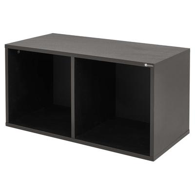 Fun Generation Vinyl Shelf Two Black